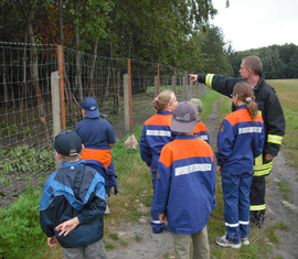 FF Gahry bei der "Schatzsuche"