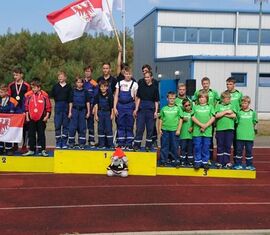 Pokaldisziplinen AK Jungen 10-14 Jahre (2. Platz Wolfshain/Vizelandesmeister)