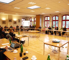 Sitzung des Landesjugendfeuerwehrausschusses im Feuerwehrgerätehaus Forst - Mitte