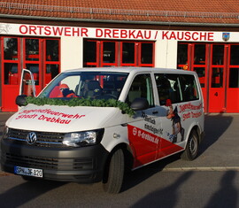 Der neue MTW für die Jugendfeuerwehr der Stadt Drebkau
