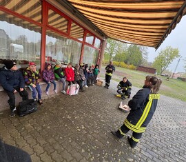 Feuer richtig erleben und lernen.