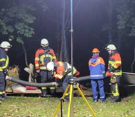 Auch die Betreuer zeigen was sie können