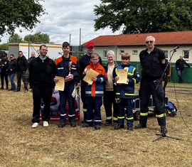 Die Platzierten der Lagerolympiade