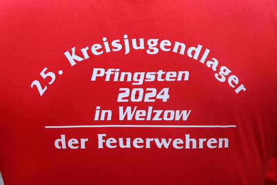 Der Aufdruck auf den Lager T-Shirts