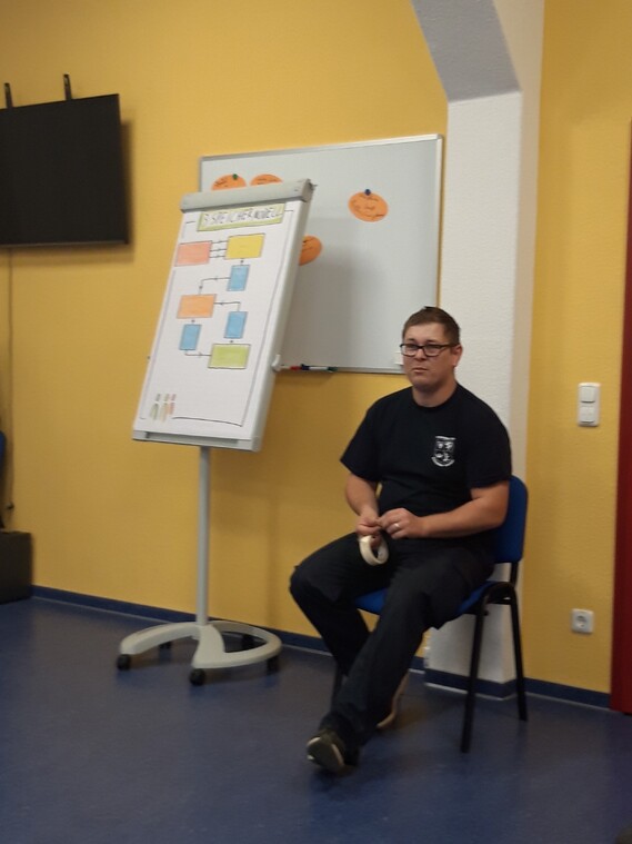 Dozent Christian Rösiger im Seminar Jugendleitercard Verlängerung