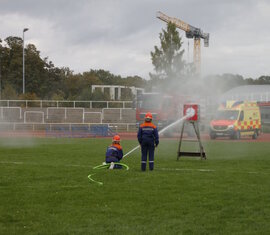 Löschangriff nass bei den Pokaldisziplinen