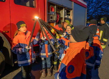Weihnachten im Schukarton bei der Jugendfeuerwehr Krieschow