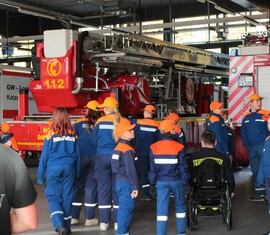 Besichtigung der Berufsfeuerwehr Cottbus