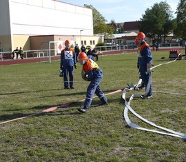 Auslegen der eigenen C-Schlauchleitung beim Löschangriff nach FwDV 3