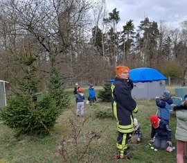 Ostereiersuche in der Hohen Bergstraße