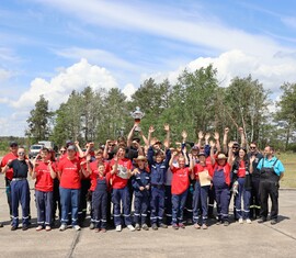 Die Gewinner des Lagerpokales unsere Jugendfeuerwehr aus Spremberg