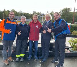 Mitglieder des Fachbereiches Kinder in der Feuerwehr der Landesjugendfeuerwehr