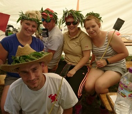 Im Landesjugendlager 2019 hatten auch die Betreuer ihren Spaß