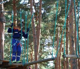 Erstmal die Balance finden - für Tommy kein Problem