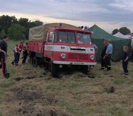 Nach dem Unwetter kam auch der Elo nicht mehr so einfach weg