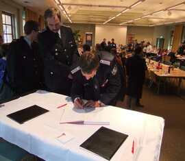 Delegiertenversammlung der Jugendfeuerwehr in Neuruppin am 19.10.2013