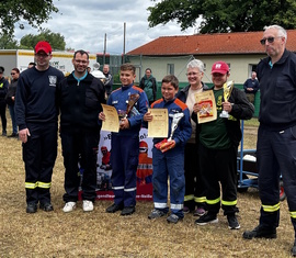 Die Platzierten des Orientierungslaufes