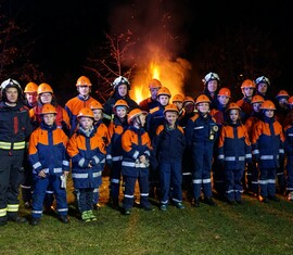 Die Teilnehmer des ersten Berufsfeuerwehrtages in Forst (Lausitz)