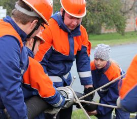 Ausbildung bei der Jugendfeuerwehr Guben