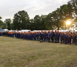 Eröffnung 26. Kreisjugendlager der Feuerwehren des Landkreises Spree-Neiße