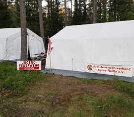 Es grüßt die Jugendfeuerwehr Welzow aus Finnland