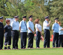 Eröffnung des Amtsjugendausscheides in Neuendorf