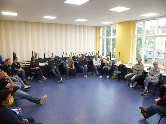 JuLeiCa Teil 1 Ausbildung im Katastrophenschutzzentrum des Landkreises Spree-Neiße