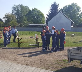 Abnahme der Jugendflamme in Turnow