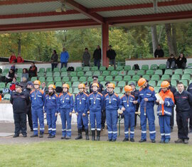 Übergabe der Erinnerungsmedaillen zu dieser Veranstaltung