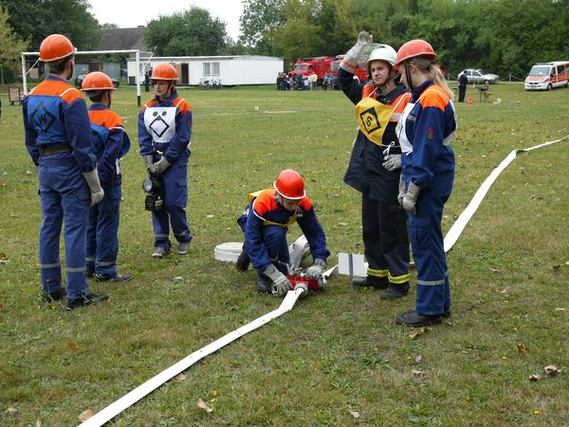 Gruppe Forst/Trebendorf/Cottbus bei der FwDV 3