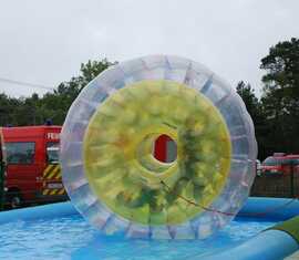 balancieren auf dem Wasser