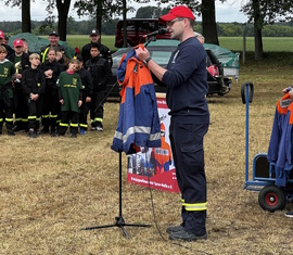 Traditionelle Versteigung von Fundsache durch unseren Vorstandsvorsitzen Robert Buder
