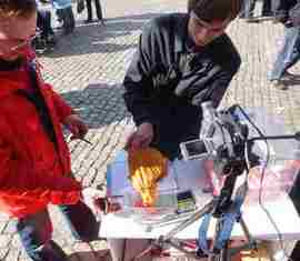 BB Radio Städtewette in Spremberg.