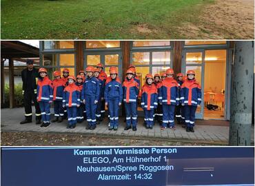 Berufsfeuerwehrtag 2024 bei der Gemeindejugendfeuerwehr Neuhausen/Spree