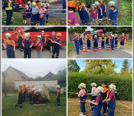 Aktionstag der Kinder- Und Jugendfeuerwehren des Amtes Döbern-Land.