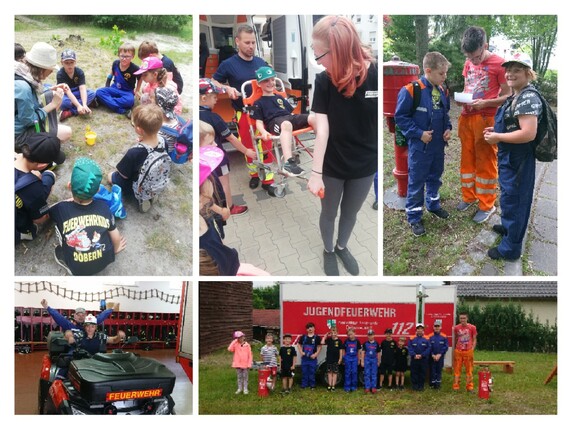 Aktionstag der Kinder- Und Jugendfeuerwehren des Amtes Döbern-Land.