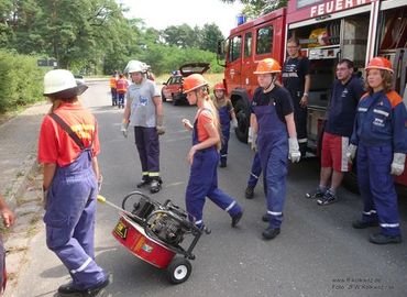 Einsatz Hochdrucklüfter wird vorbereitet