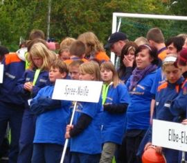 Anspannung bei der JF Trebendorf