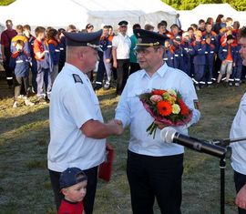 Dankesworte des Fizepräsidenten vom Landesfeuerwehrverband Günther Prüfer