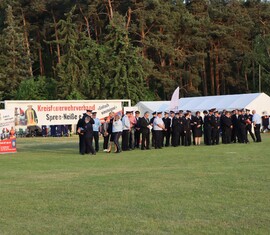 Zur Eröffnung waren zahlreiche Führungskräfte der Feuerwehren und Gäste angereist.