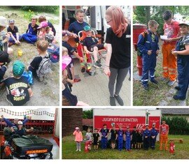 Aktionstag der Kinder- Und Jugendfeuerwehren des Amtes Döbern-Land.