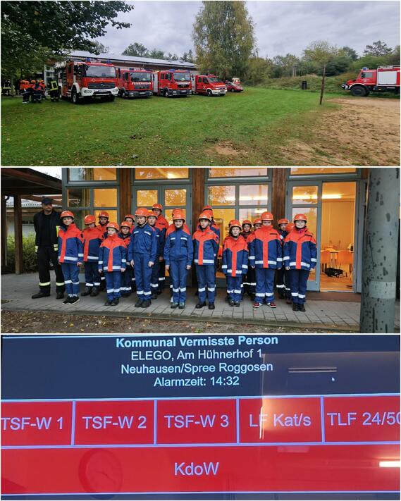 Berufsfeuerwehrtag 2024 bei der Gemeindejugendfeuerwehr Neuhausen/Spree