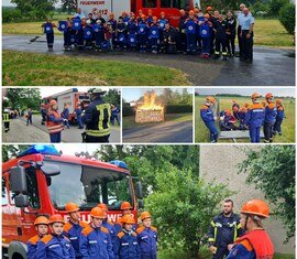 Aktionstag der Kinder- Und Jugendfeuerwehren des Amtes Döbern-Land.