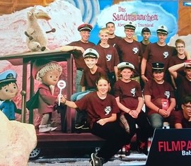 Gruppenbild im Filmpark