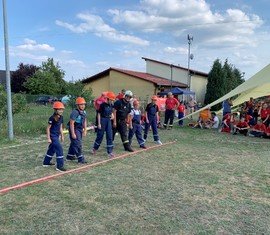 Start der gemeinsamen Stadt und Gemeindemeisterschaft der Jugendfeuerwehren