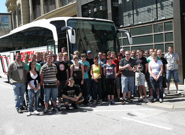 Gruppenbild kurz vor der Rückfahrt