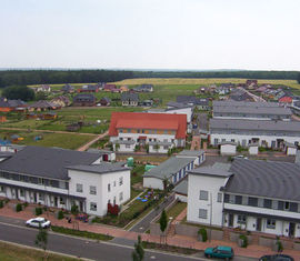 Blick vom Aussichtsturm über Haidemühl 4